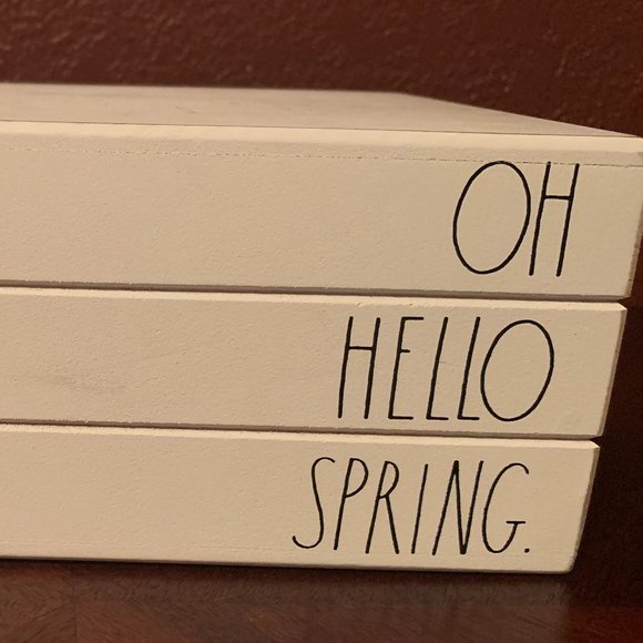 Rae Dunn Other - Rae Dunn Spring Decorative Block